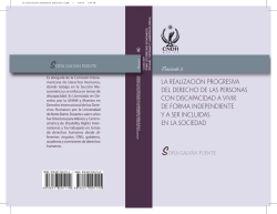 (desca). la realizaci&oacute;n progresiva del derecho de