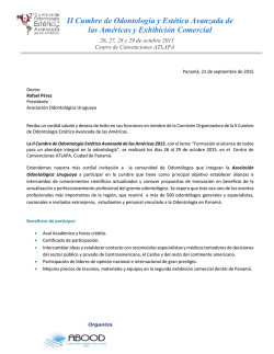 II Cumbre de Odontología y Estética Avanzada de las