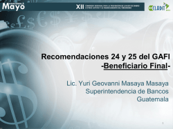 Beneficiario Final - Escuela Bancaria de Guatemala