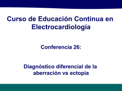 dx. dif. ectopia vs aberracion