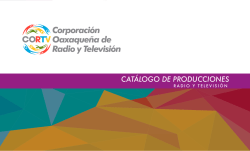 catálogo de producciones - cortv