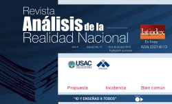 Propuesta Incidencia Bien común - IPNUSAC