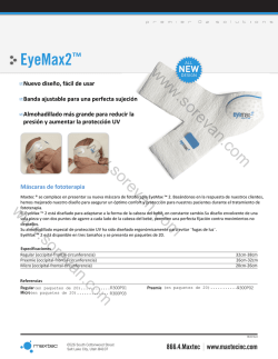 Catálogo Gafas de fototerapia EYEMAX2