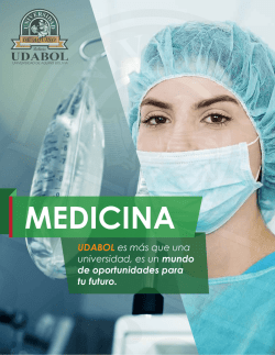Pensum Medicina MAIL - Universidad de Aquino Bolivia
