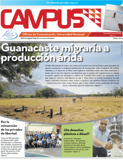 actualidad - Campus - Universidad Nacional de Costa Rica