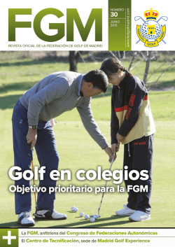 Golf en colegios - Mediatarsis Publicidad