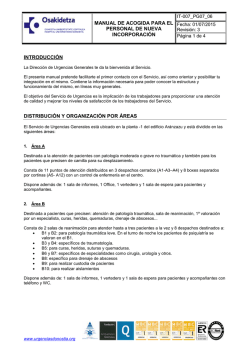 Manual de acogida - Urgencias Donostia