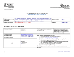 Derecho Penal Económico - SUAyED – FES Acatlán