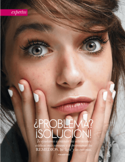 ¿PROBLEMA? ¡SOLUCIÓN!