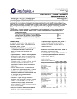 Financiera Uno - Class & Asociados SA