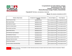 H. Ayuntamiento de Tuxtla Gutiérrez, Chiapas Administración 2012