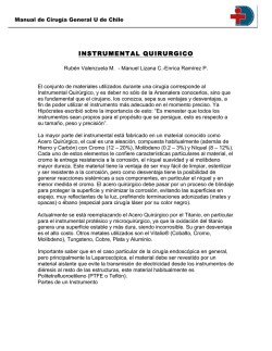 INSTRUMENTAL QUIRURGICO Rubén Valenzuela M. – Manuel
