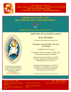 Diciembre – December 2015 - Oficina Hispana Católica