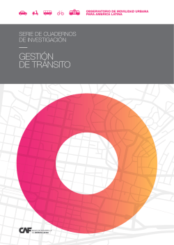 GESTIÓN DE TRÁNSITO - Inicio