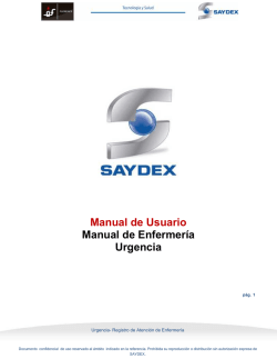 Manual Urgencia Enfermeria