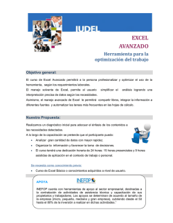 EXCEL AVANZADO