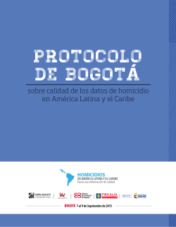Protocolo de Bogotá, versión texto