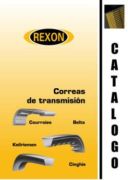 Descargar Catálogo Correas Trapeciales