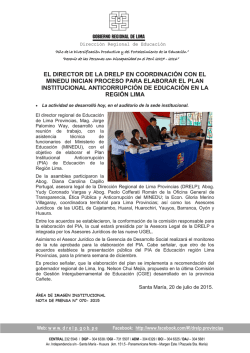 nota completa - Dirección Regional de Educación Lima Provincias