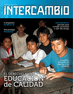 Revista Intercambio. N° 30