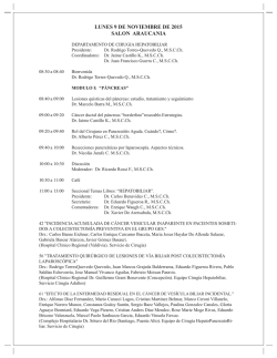 09 Programa HEPATOBILIAR - Sociedad de Cirujanos de Chile