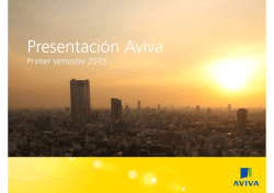 PRESENTACION AVIVA - 1er semestre 2015