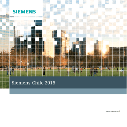 Siemens Chile 2015 - Foro Santiago 2041