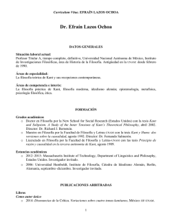 Dr. Efra&iacute;n Lazos Ochoa - Di&aacute;noia