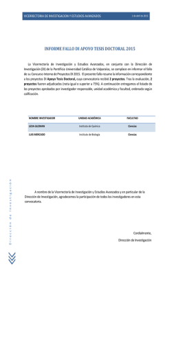 informe fallo di apoyo tesis doctoral 2015 - vriea
