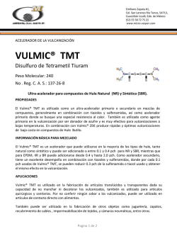 vulmic® tmt - MICRO SA DE CV calidad en componentes