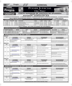 JUDICIAL - Diario Pregon