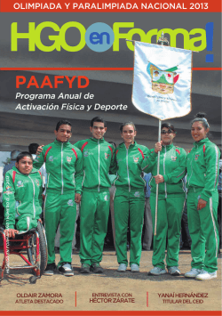 paafyd - Instituto Hidalguense del Deporte