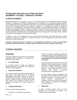 ASSAMedic Copago - ASSA Compañía de Seguros