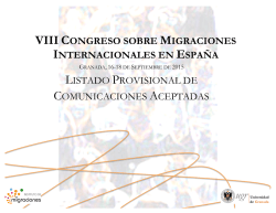 Descargar segundo listado provisional