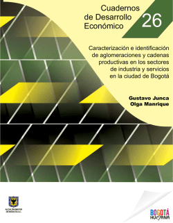 Descargue aquí el Cuaderno 26 - Observatorio de Desarrollo