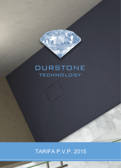 Catálogo 2015 - Durstone-Tech