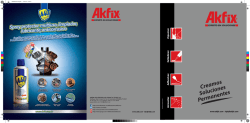 Akfix Catálogo de Productos