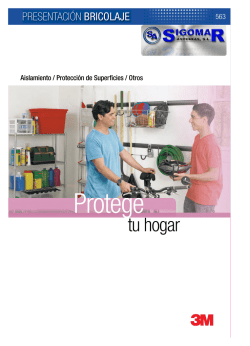 Aislamiento / Protecci&oacute;n de Superficies