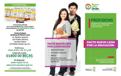PROFIDEMS - Gobierno del estado de Nuevo León