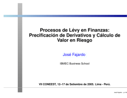 Distribuciones Hiperbólicas Generalizadas