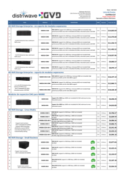 HD NVR Storage Enterprise - no soporte de modulos expansores