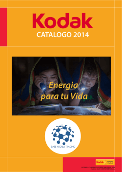 CATALOGO 2014 - Base World Trading