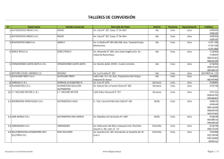 TALLERES DE CONVERSIÓN