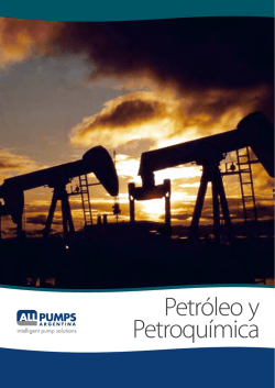Folleto Petróleo y Petroquímica 2014