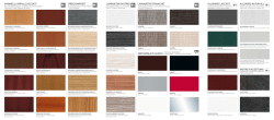 Catalogo colori LISCI