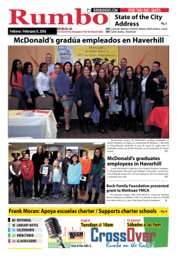 McDonald`s grad&uacute;a empleados en Haverhill