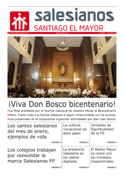 ¡Viva Don Bosco bicentenario!