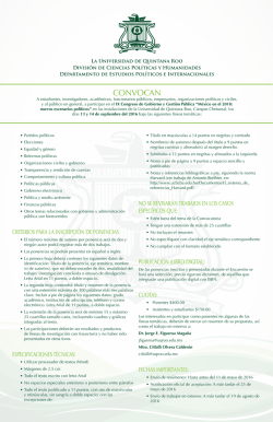 Descargar información - Universidad de Quintana Roo