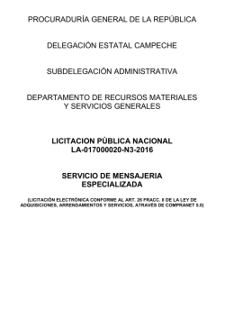 licitacion pública nacional la-017000020-n3-2016 servicio