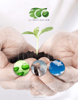 Eco Climatizacion Presentación 2016